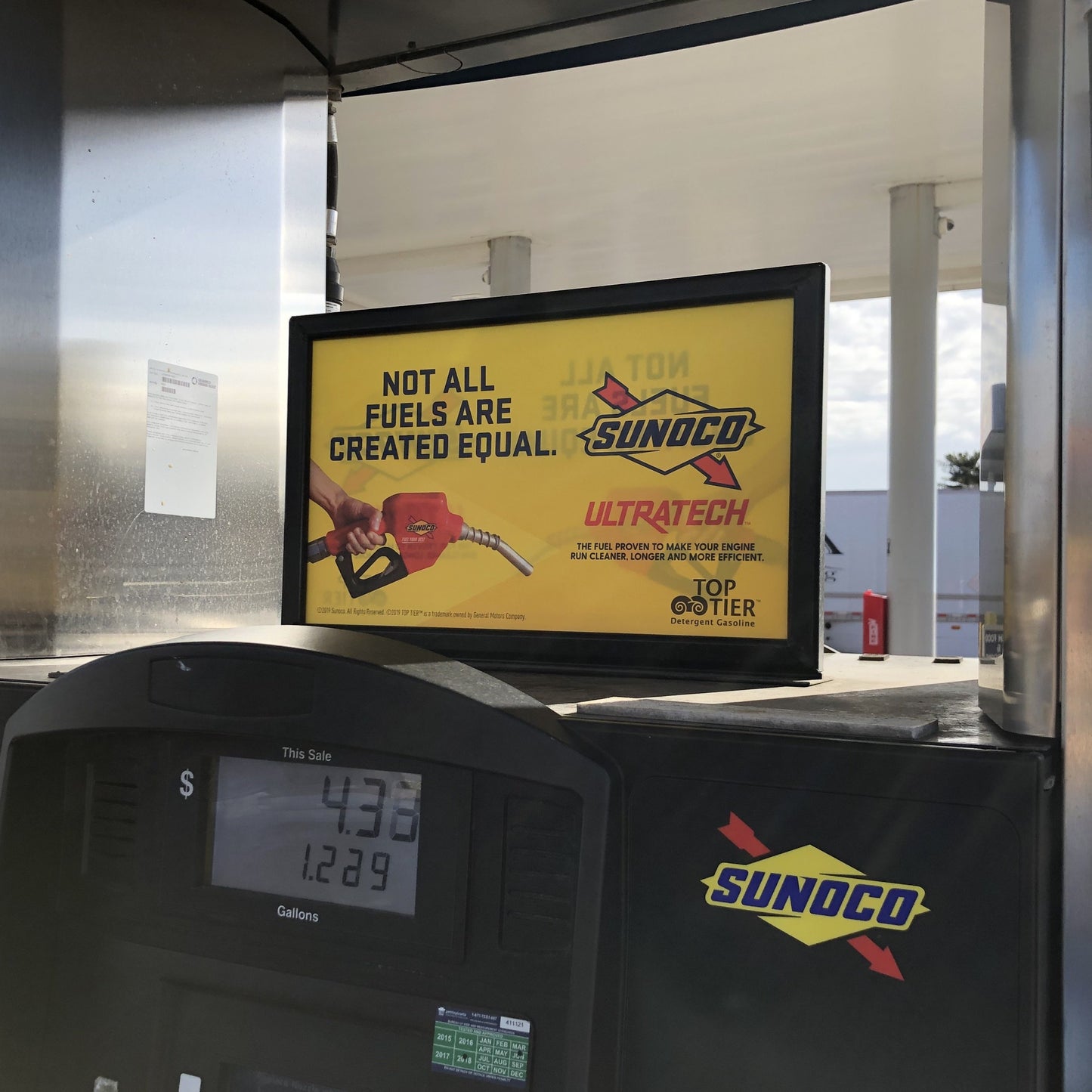 Gas Station Pump Topper