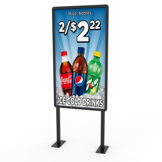 Island Merchandiser Sign - C Store Signs Direct
